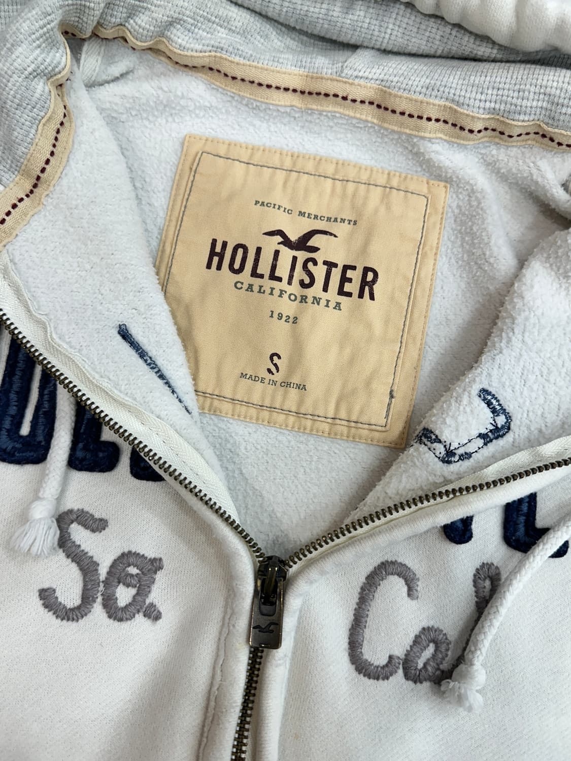 홀리스터 기모 후드집업 상품이미지4