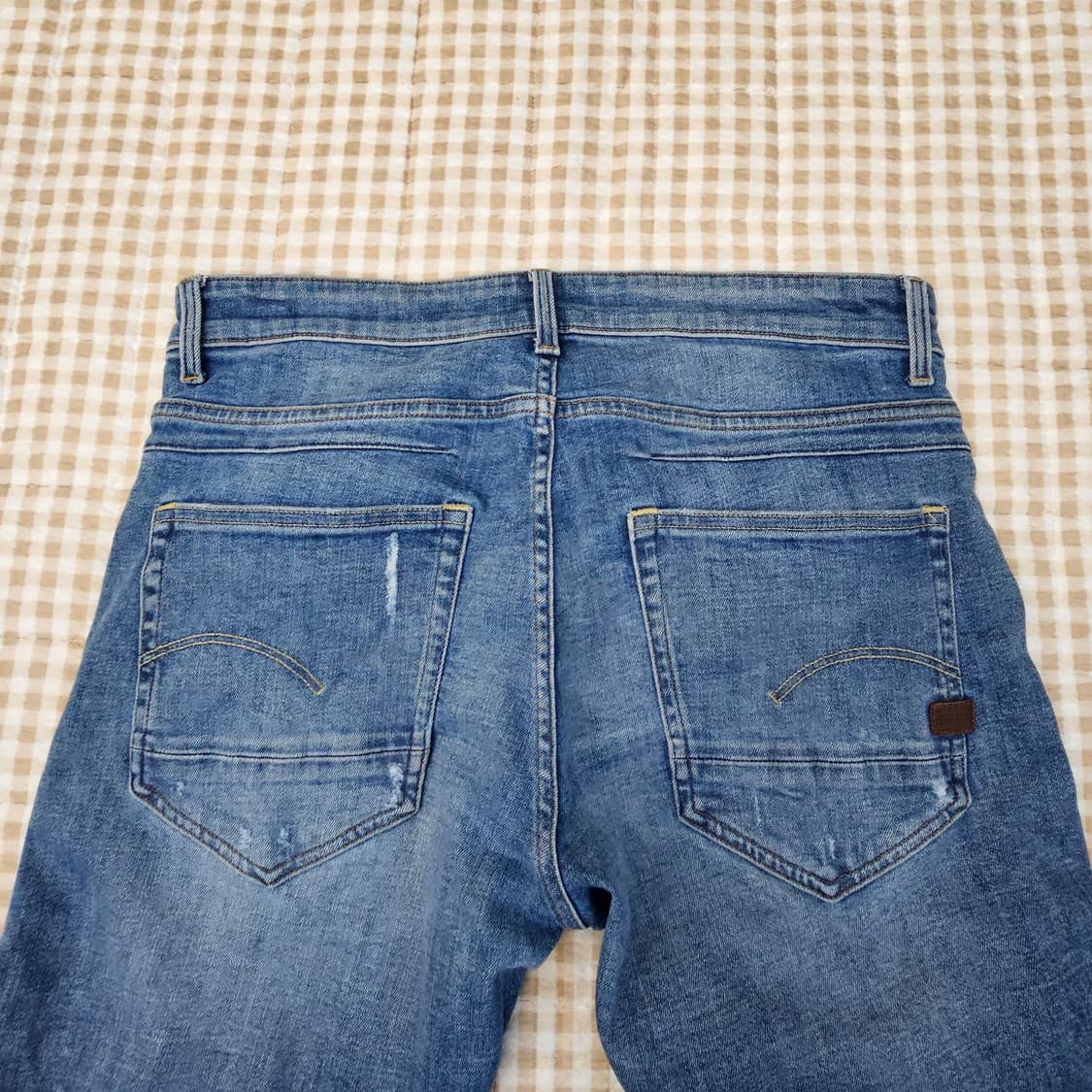 지스타로우 슬림핏 청바지 남자33 상품이미지8