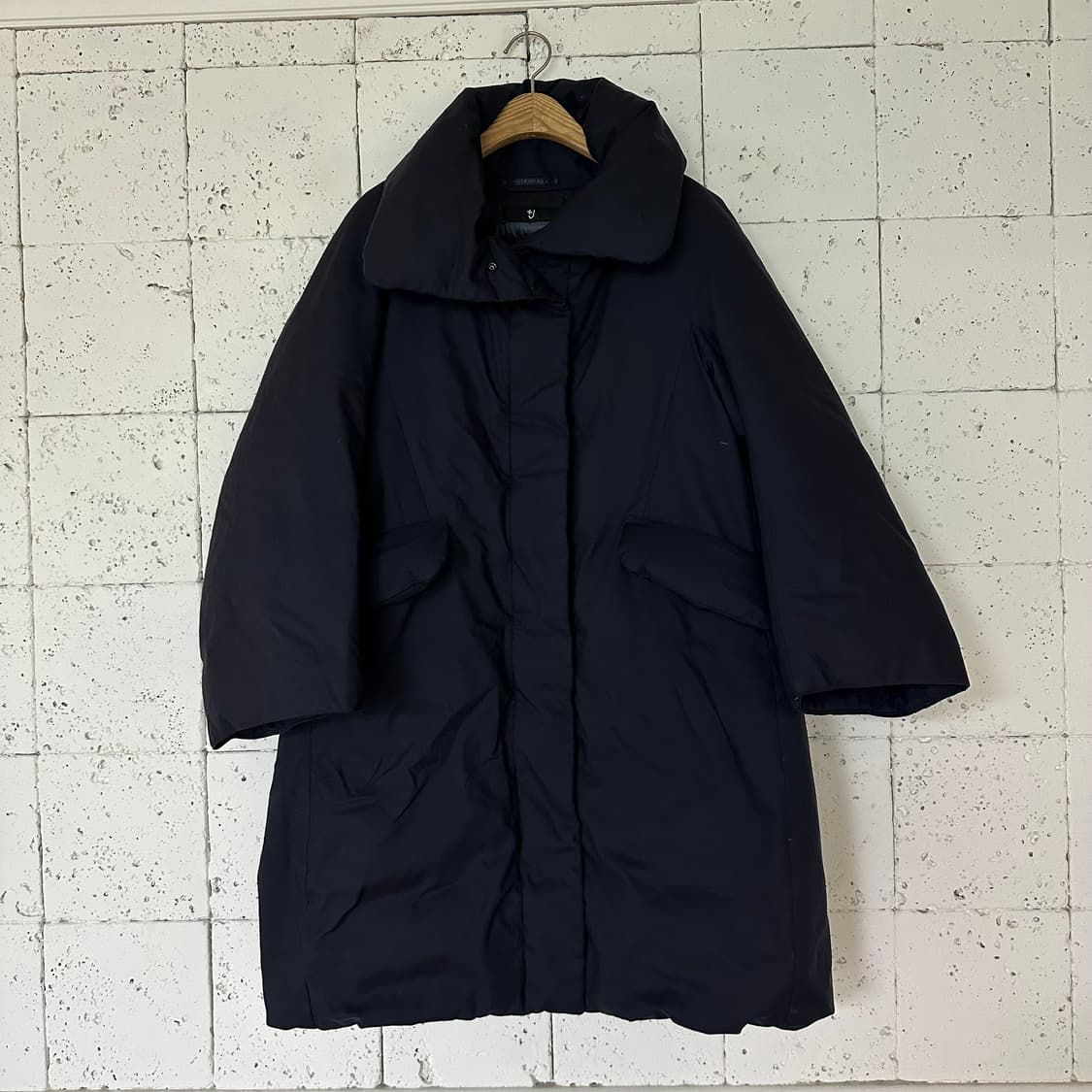 우먼M 유니클로 질샌더 패딩 네이비 상품이미지1