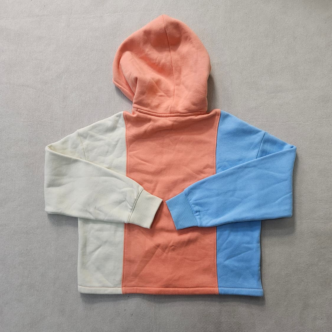 M 휠라 여성 블록 크롭 후드티 0407Y 상품이미지2