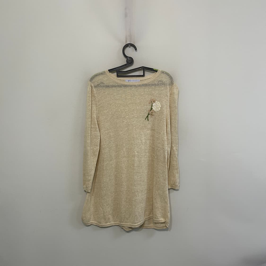 기비 린넨혼방 간절기 니트 90 상품이미지1