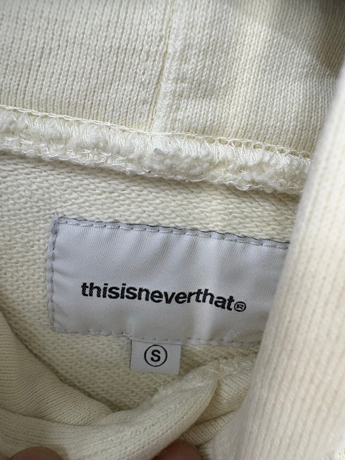 디스이즈네버댓 스펠로고 후드티 A3154 상품이미지6