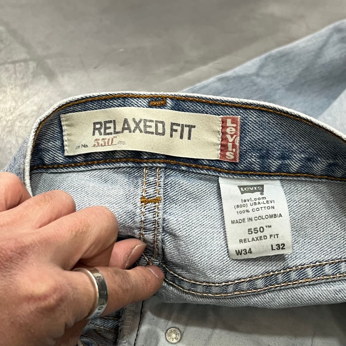  리바이스 550 데님 팬츠 y15226 상품이미지6