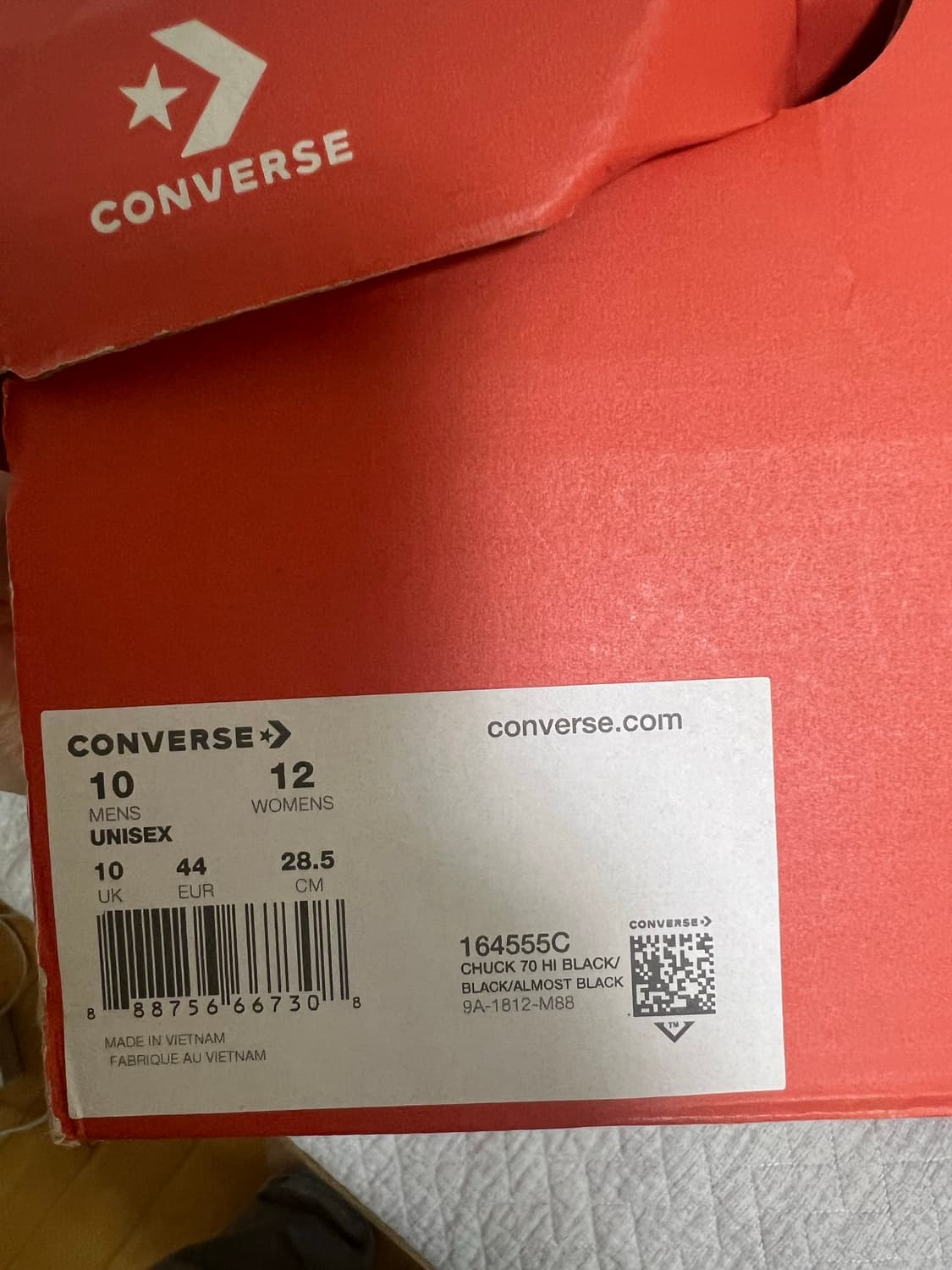 컨버스x슬램잼 척테일러 하이 285 블랙 상품이미지5