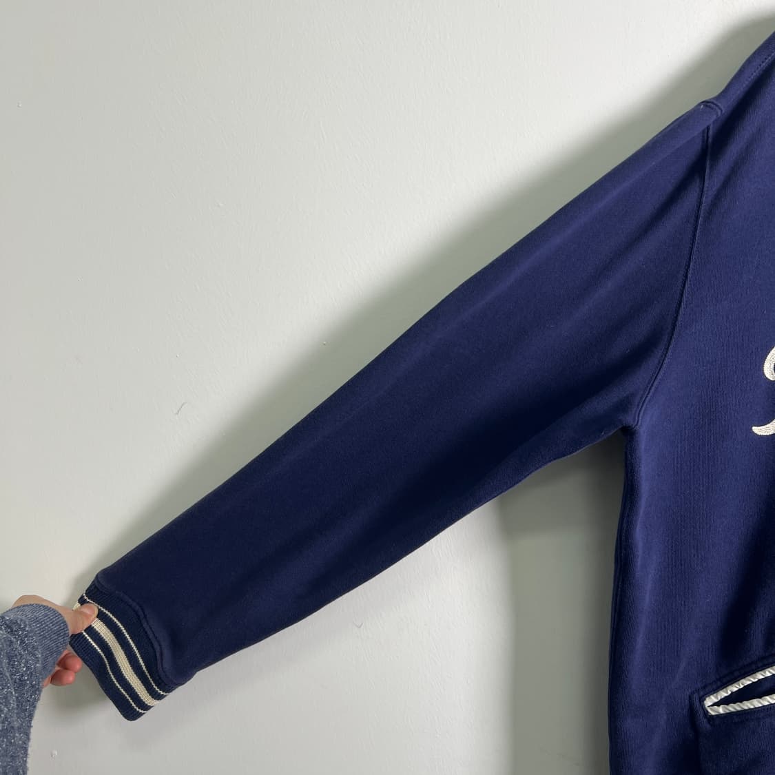 폴로 랄프로렌 RL67 베이스볼 바시티 자켓 XL 상품이미지7