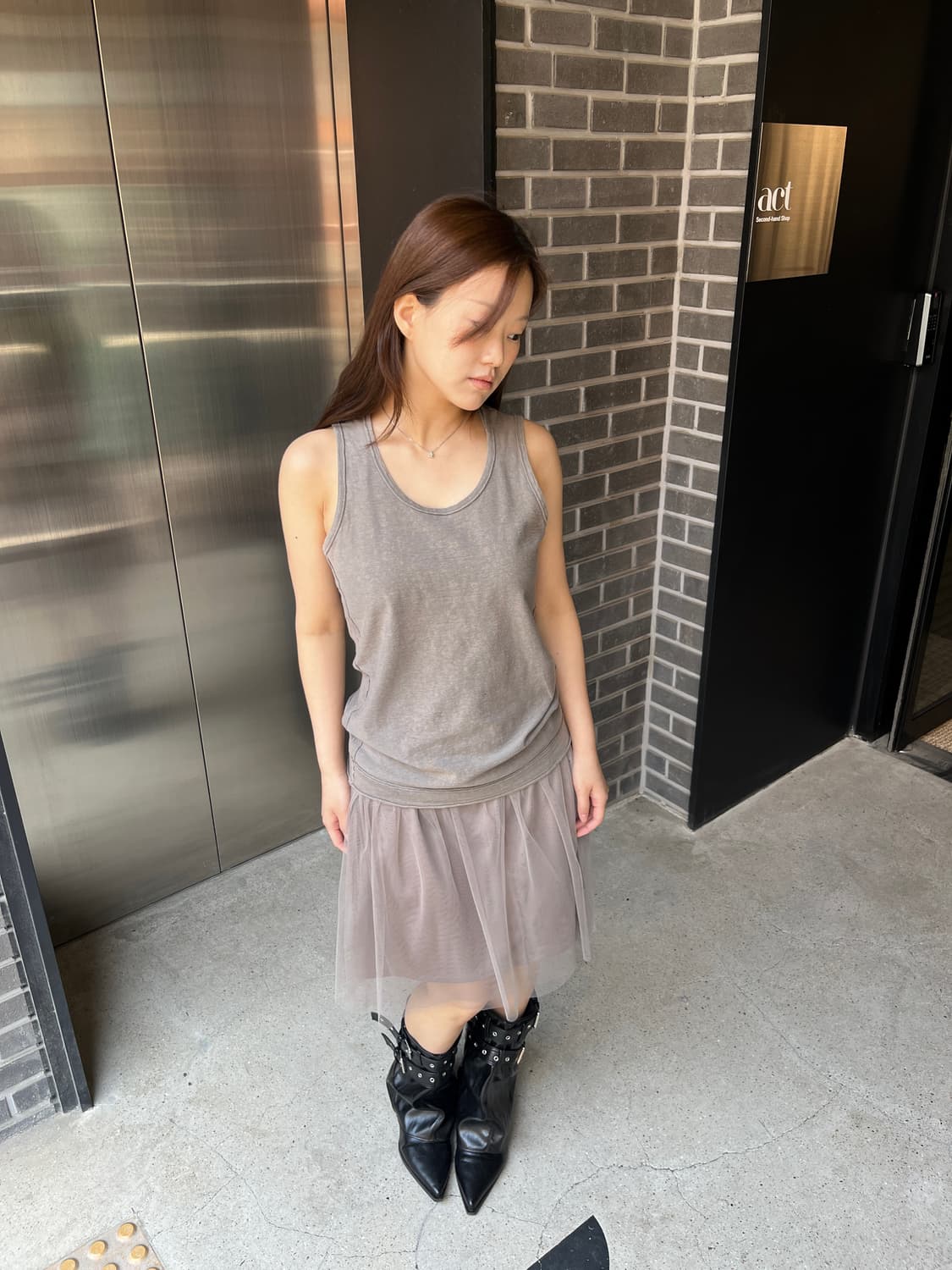 Y’s 요지야마모토 슬리브리스 상품이미지2