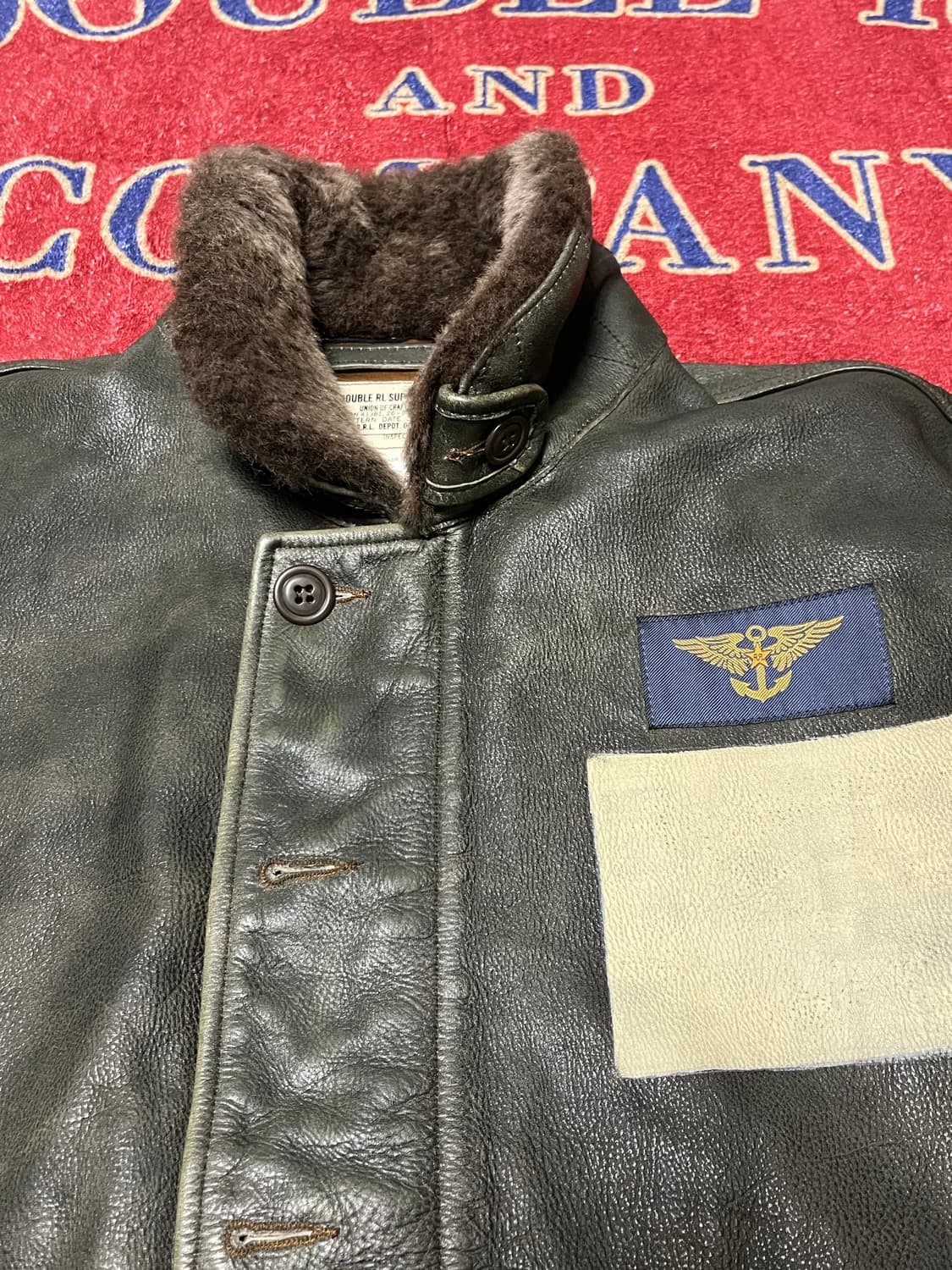 더블알엘 (RRL) 레더 덱자켓 상품이미지4