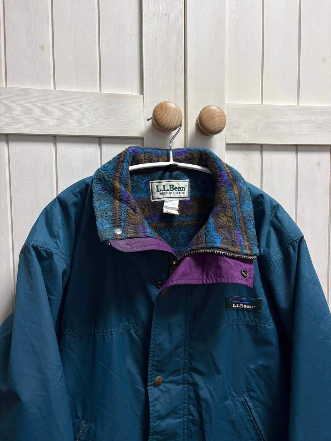 90s 90년대 usa 미제 엘엘빈 llbean 플리스 자켓 m정도 상품이미지1