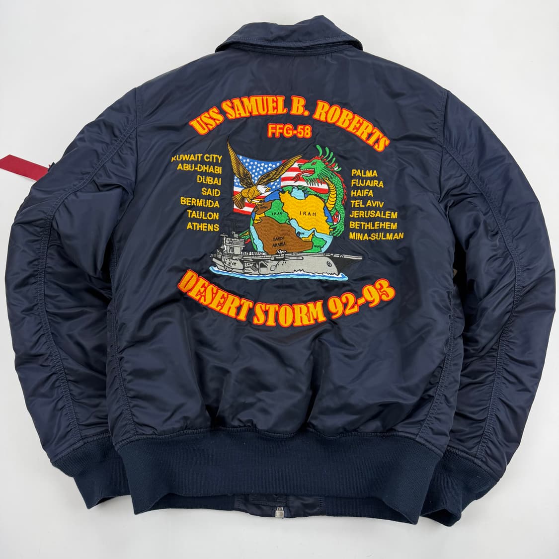 알파인더스트리 미공군 cwu-45/p 자켓 네이비 상품이미지6