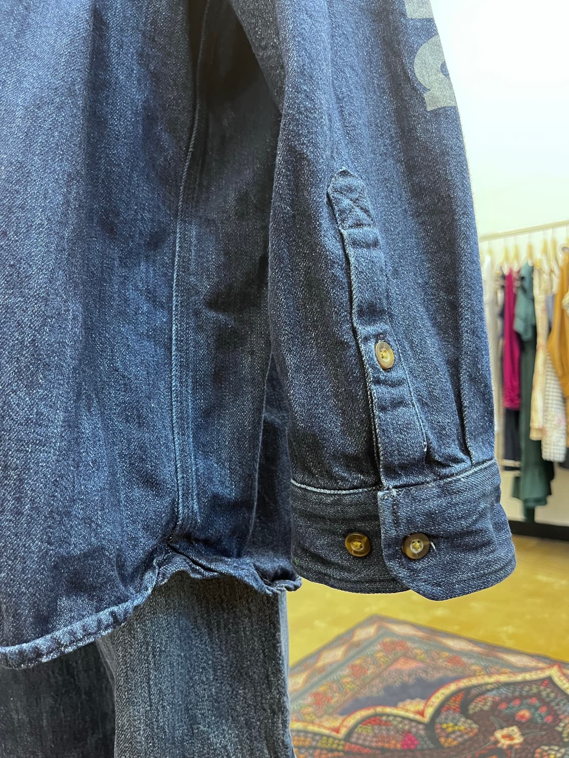 칼하트 데님 워크 셔츠 상품이미지7