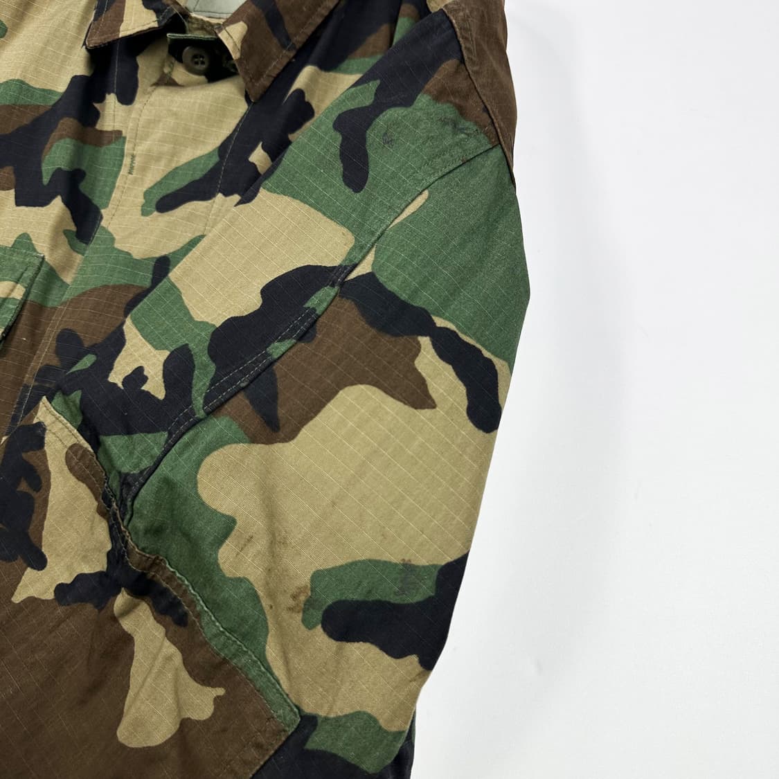 VTG 빈티지 BDU 밀리터리 카모 자켓 (실측 XL) 상품이미지5