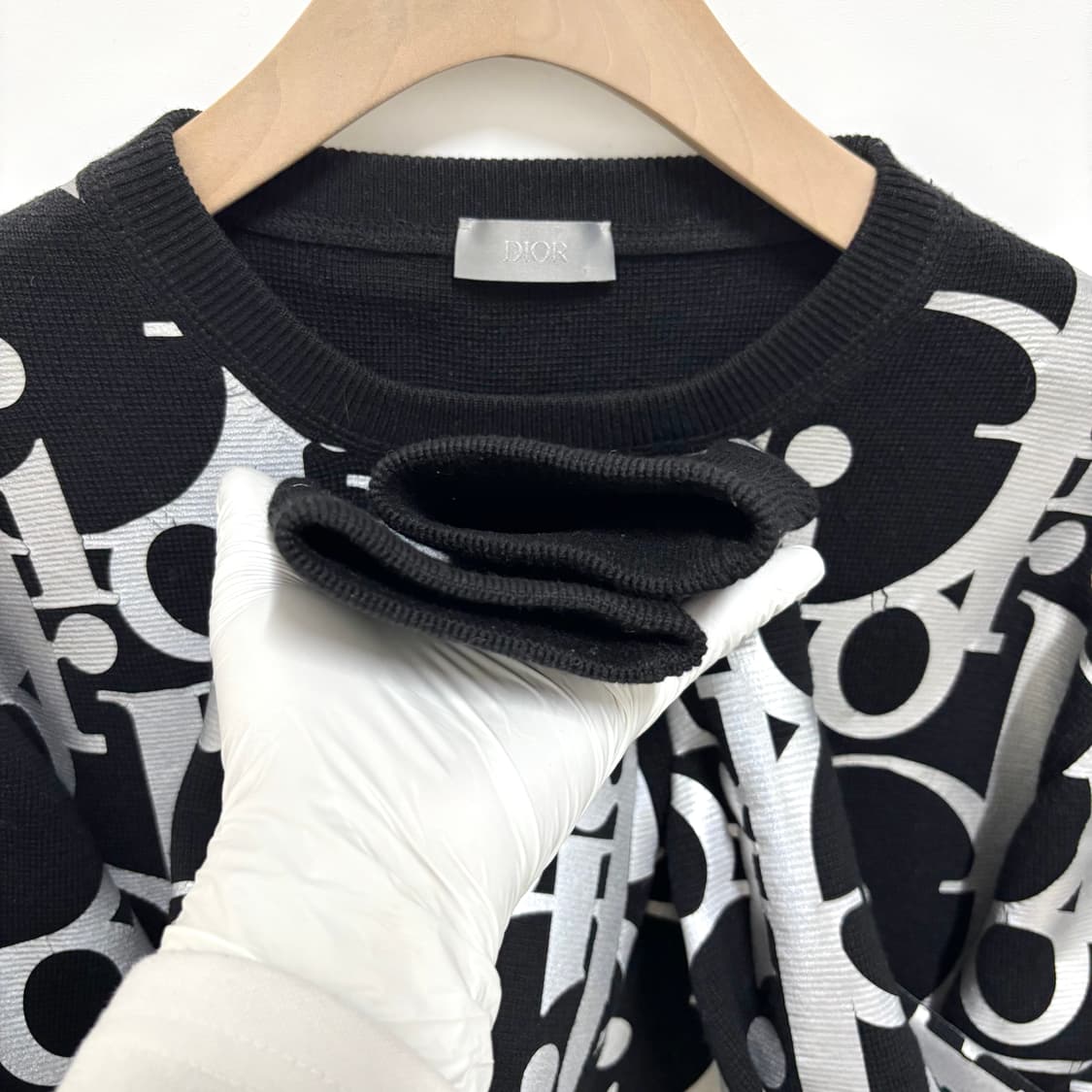 디올 오블리크 리플렉티브 맨투맨 상품이미지4