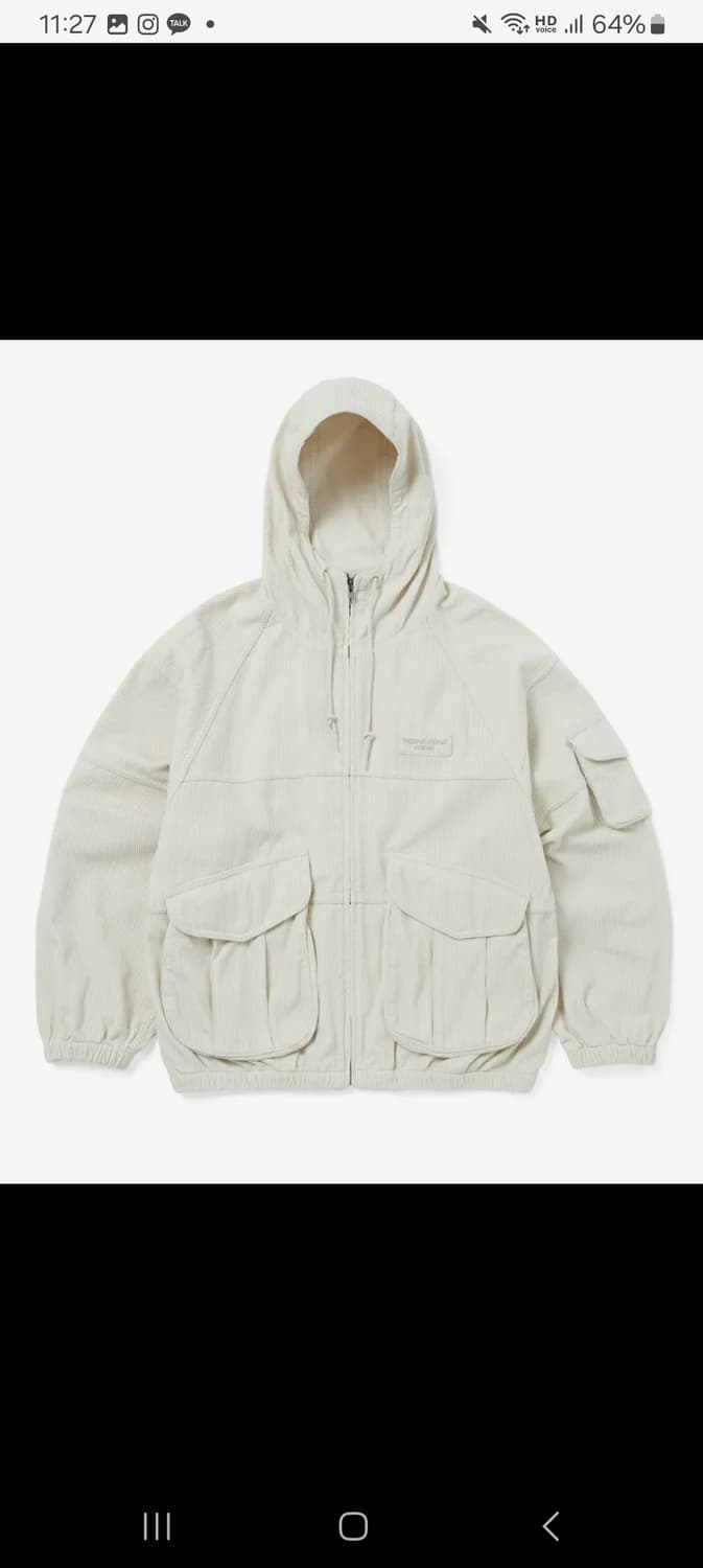 디스이즈네버뎃 코드루이 필드 자켓 스톤 thisisneverthat 상품이미지1