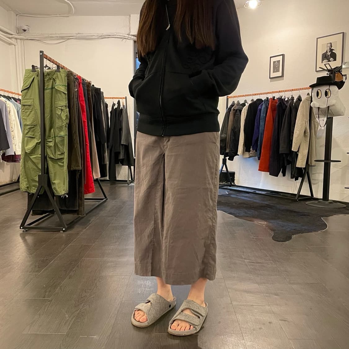 사스콰치패브릭스 플리츠 하카마 팬츠 상품이미지4