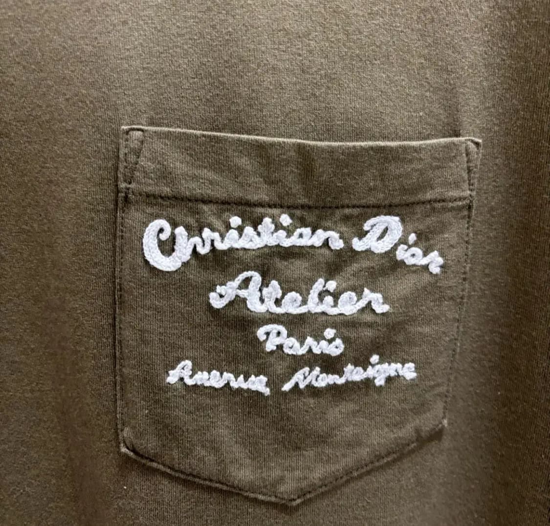 [L]디올 아뜰리에 자수 반팔티 상품이미지2