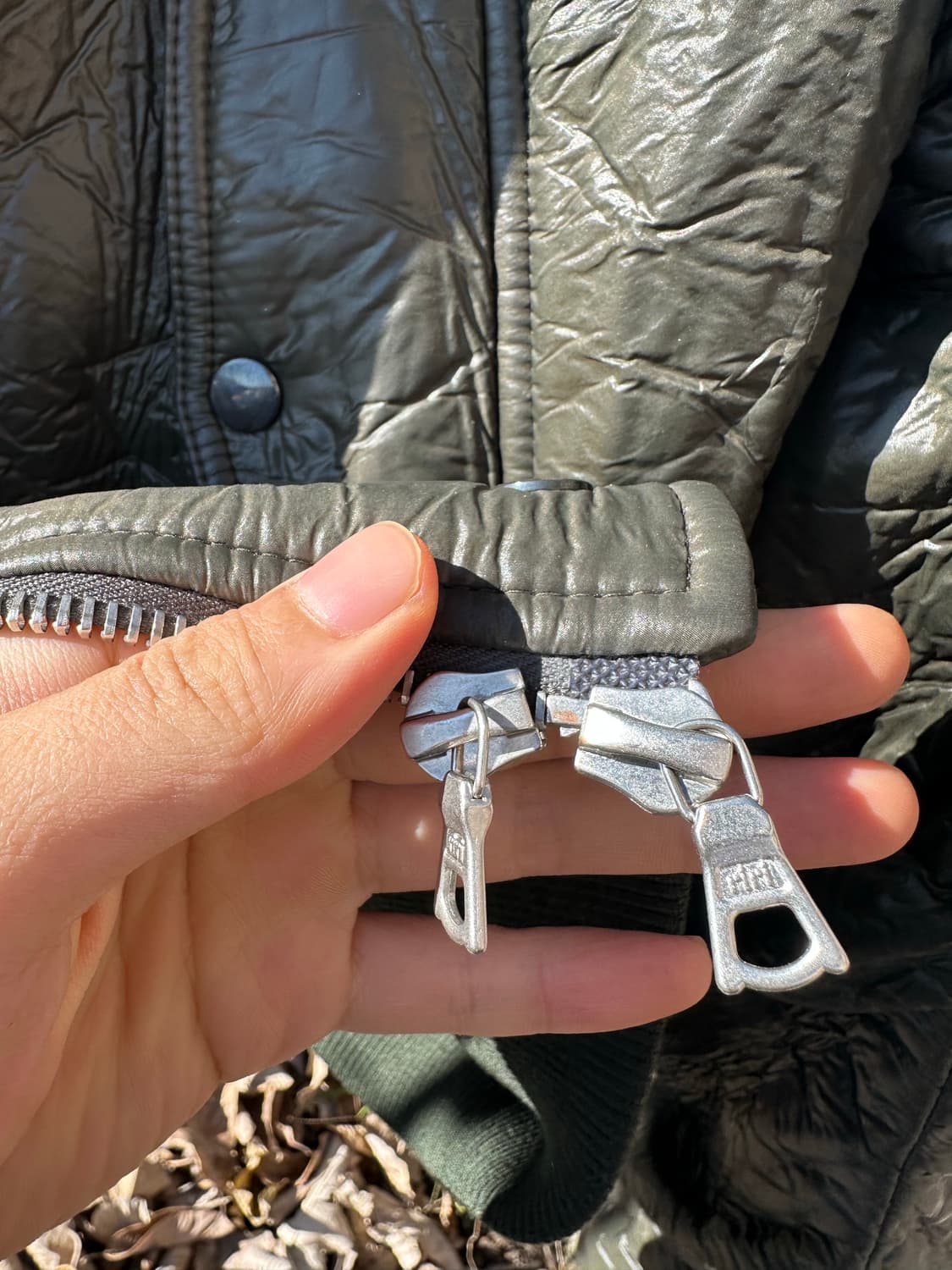 [S]드리스반노튼 크링클 봄버 상품이미지6