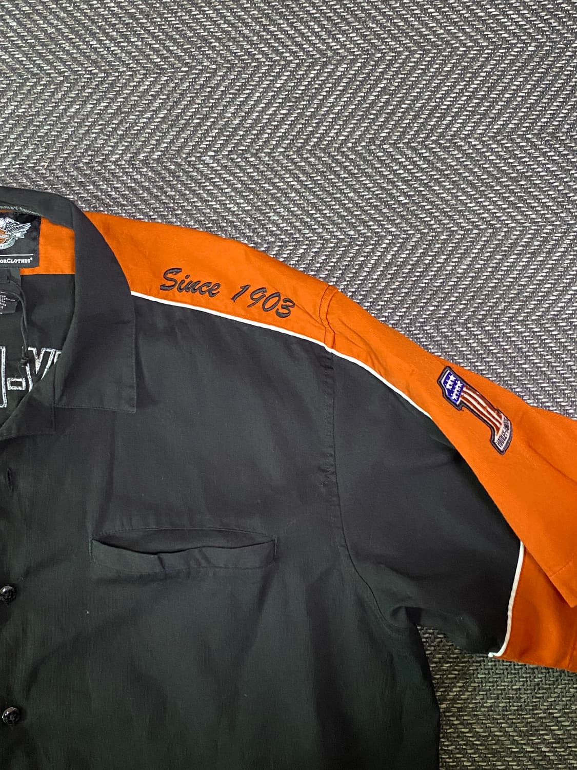 1+1)할리데이비슨 셔츠&디키스 펜츠 코디셋 상품이미지4