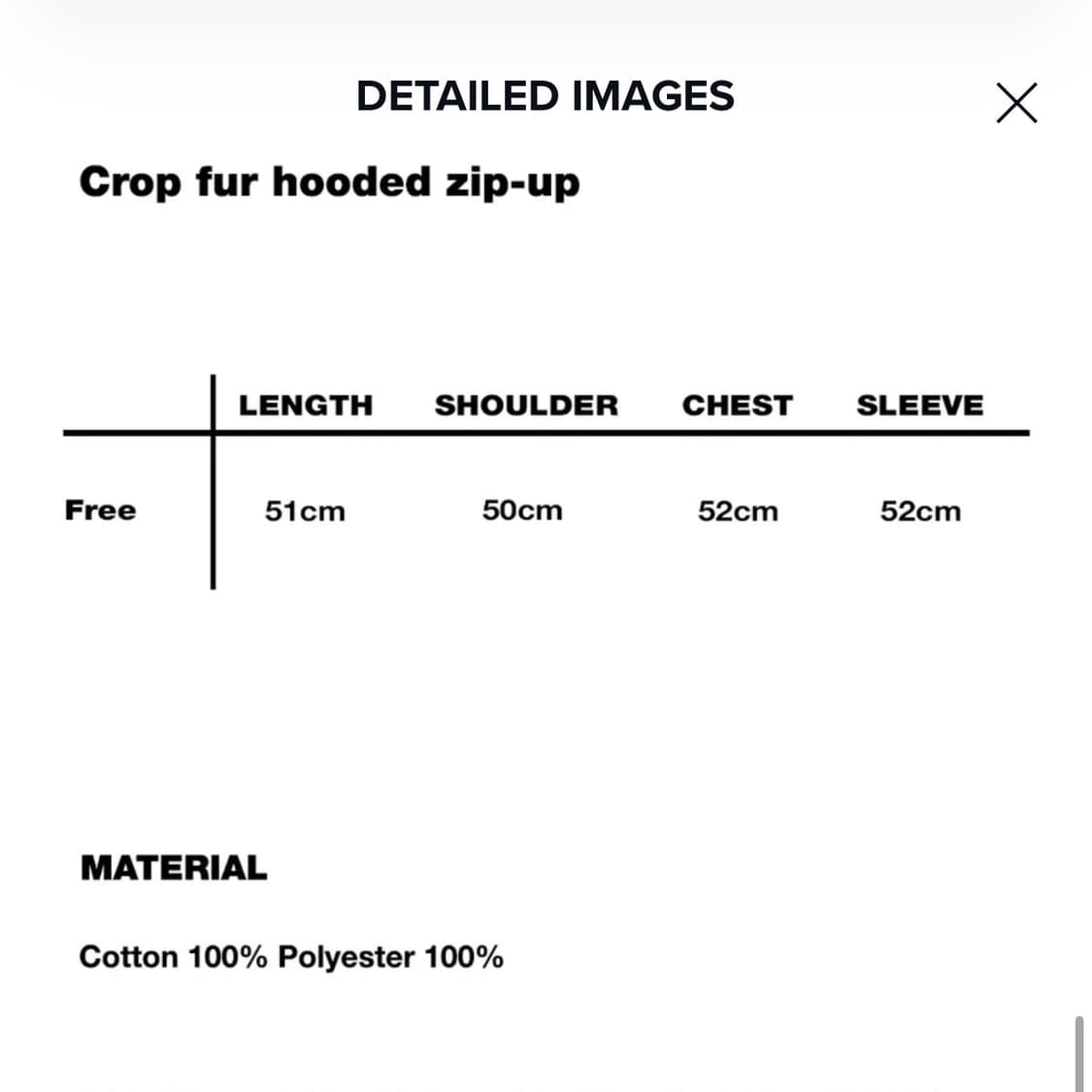 Youth bath 유쓰배쓰 크롭 퍼 후드집업 상품이미지6