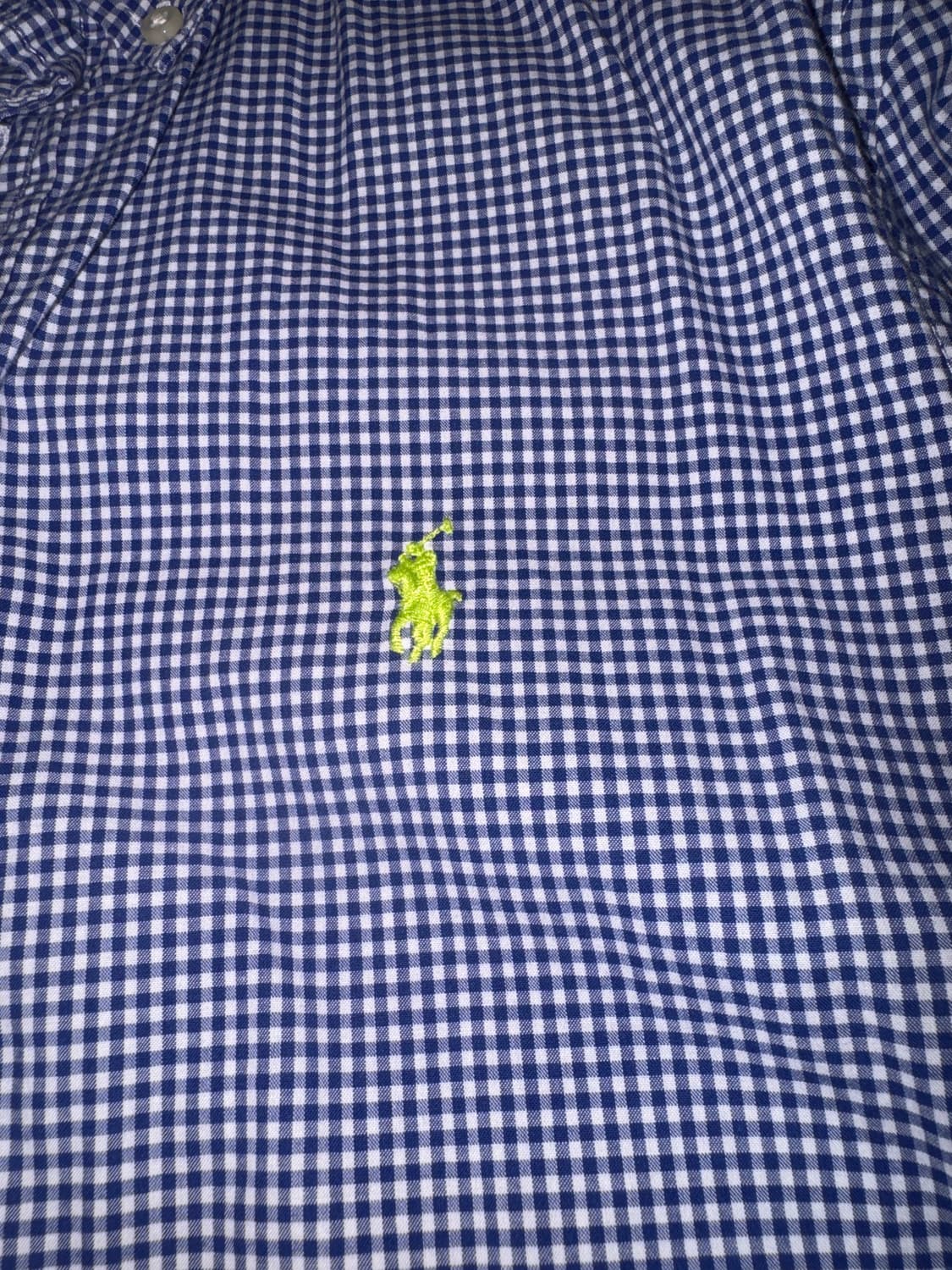 폴로 체크 셔츠 상품이미지2