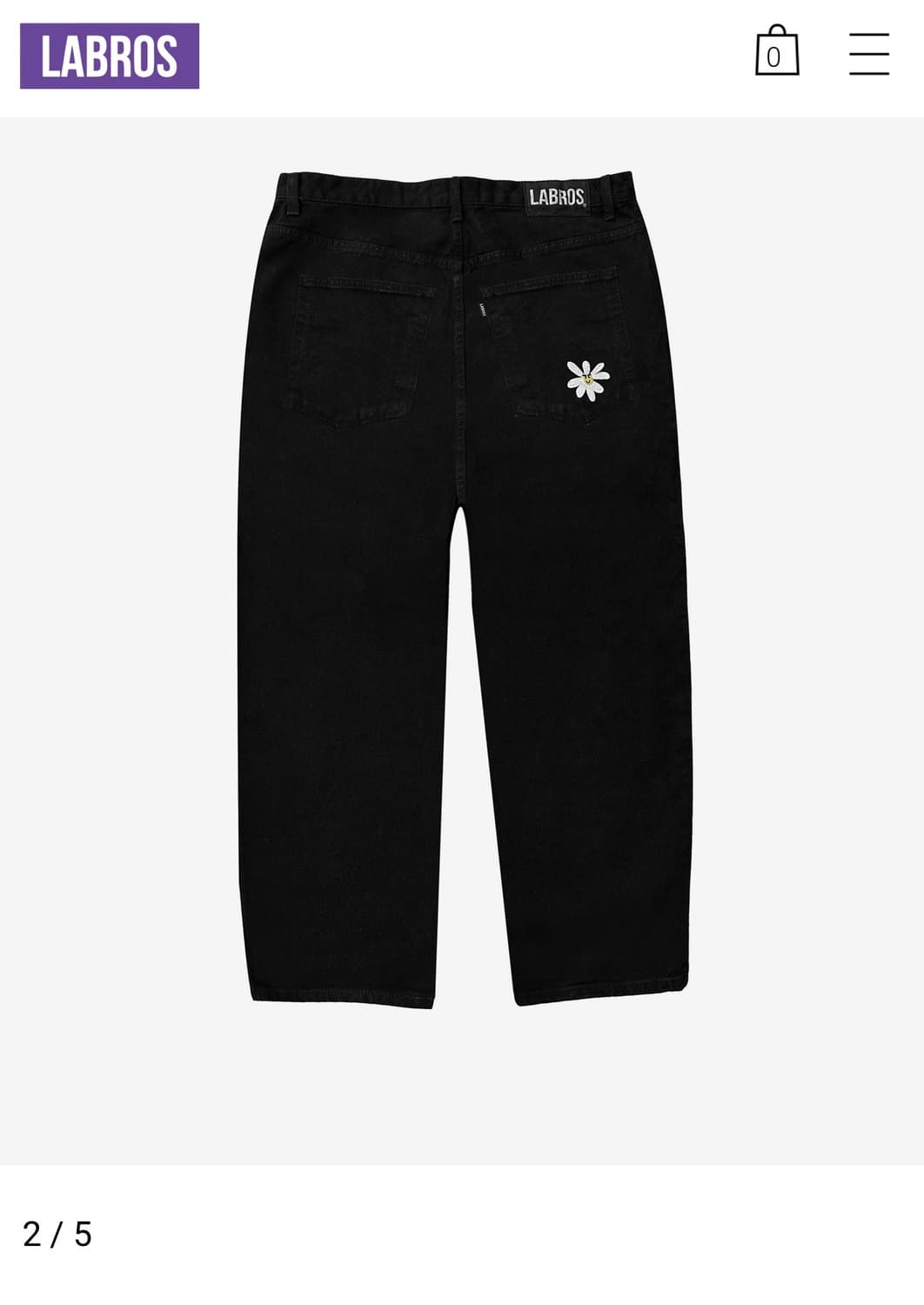 Labros smart daisy baggy jeans  상품이미지3