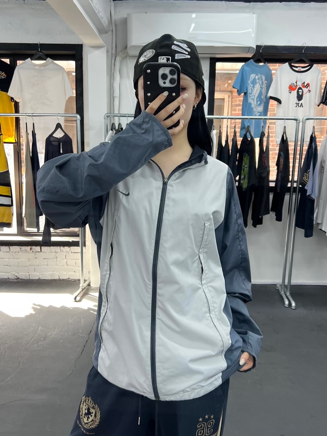 나이키 00s 배색 바람막이 상품이미지1