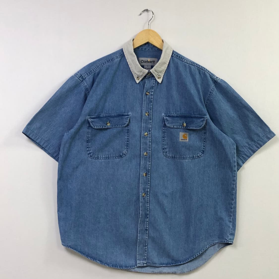 105 칼하트 데님 셔츠 상품이미지2