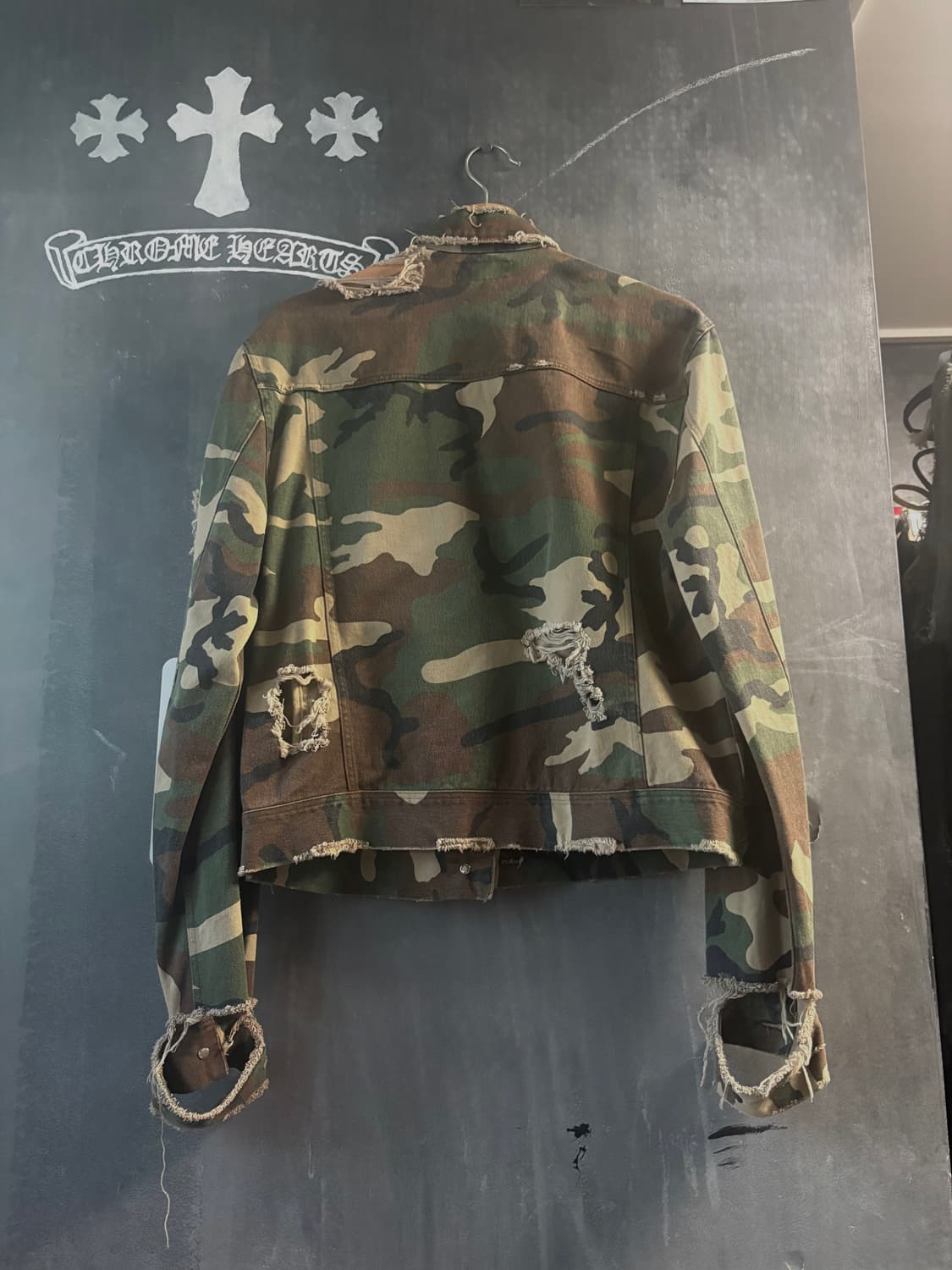 선데이오프클럽 카모 트러커 자켓 상품이미지3