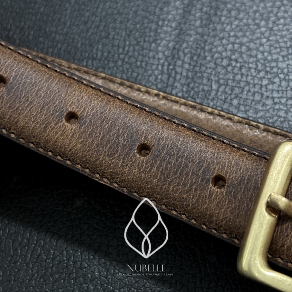 🌗 Vintage leather belt / 이태리 빈티지 가죽 벨트 상품이미지5