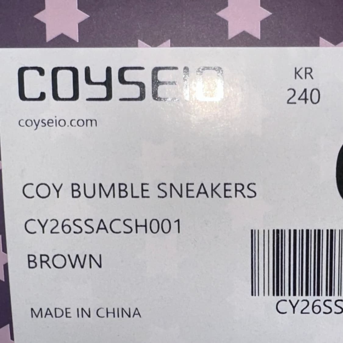 [실사O 240] 코이세이오 범블 스니커즈 브라운 상품이미지2