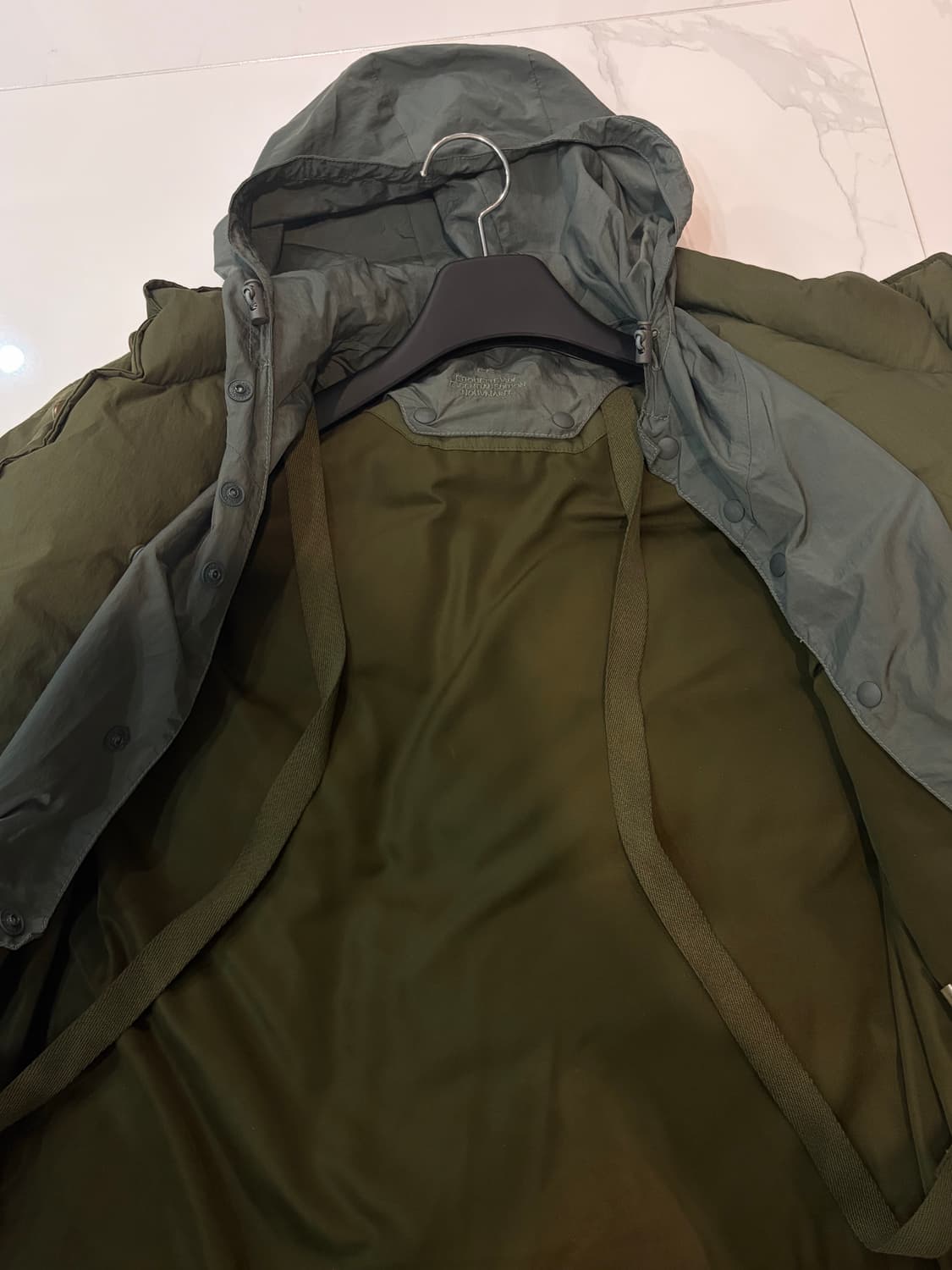 누마레 ee 패딩 카키 xs 상품이미지7