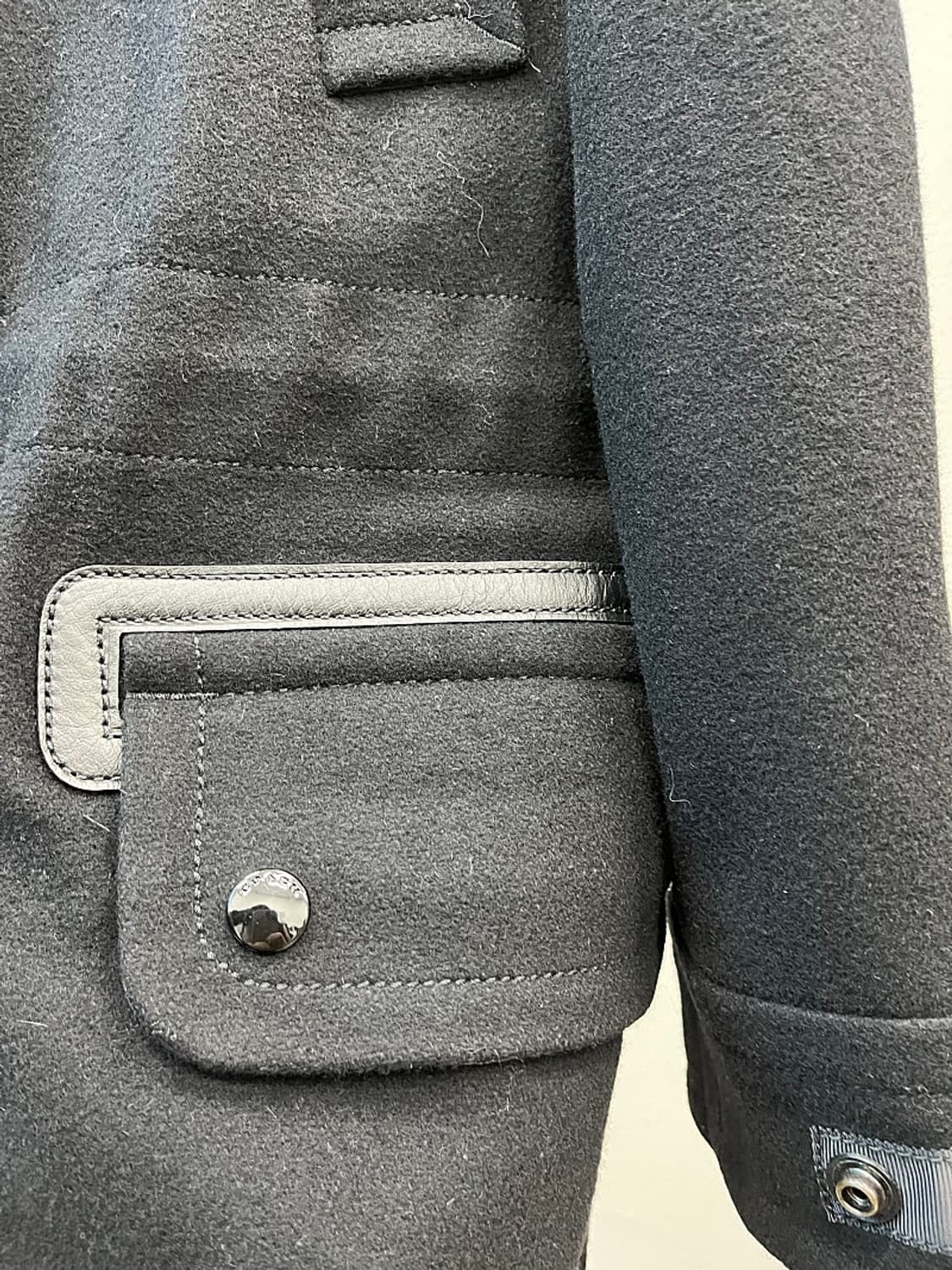 여) 코치 시어링 후드 울코트  상품이미지5