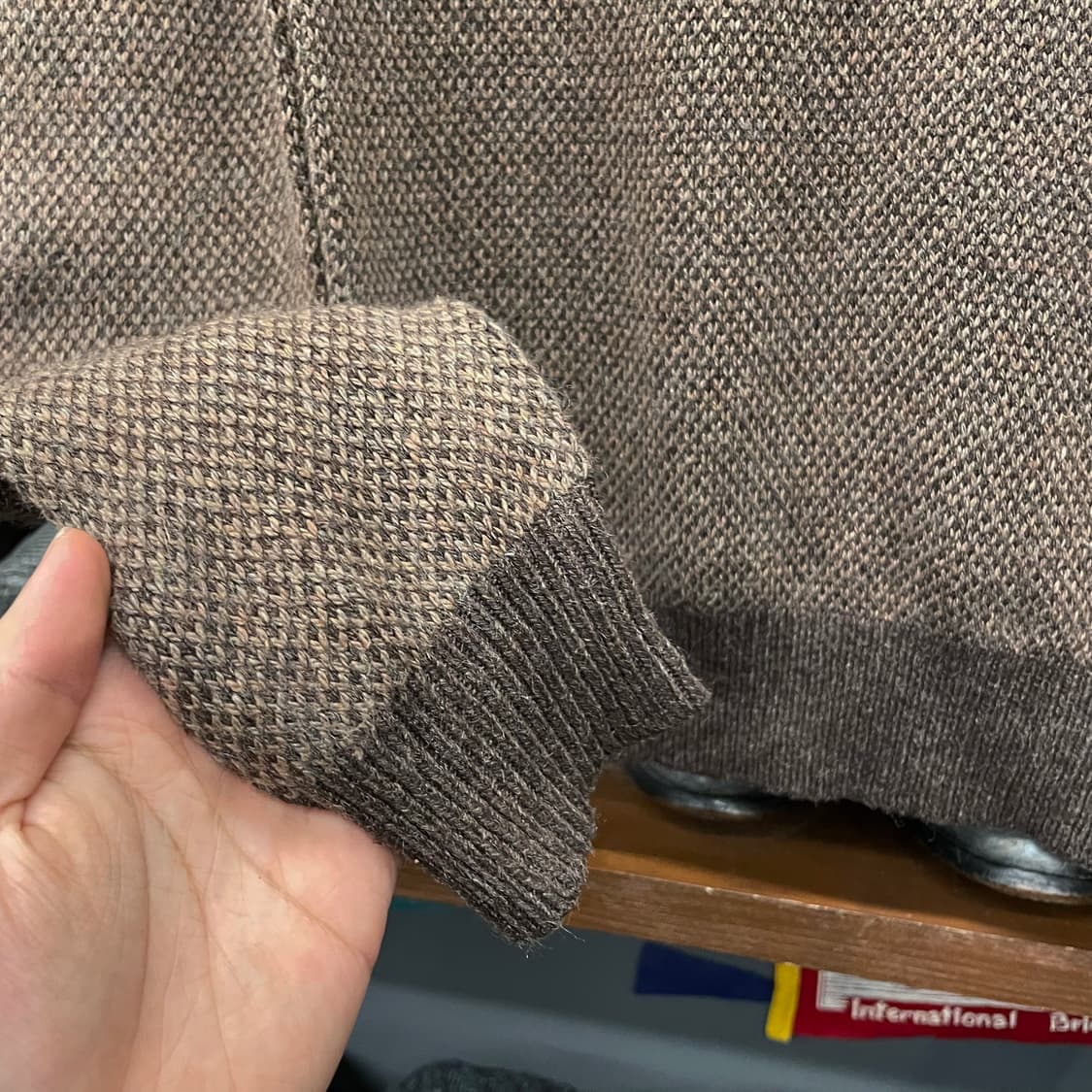 폴로 랄프로렌 신형 라벨 하프 버튼 니트 스웨터 컨트리 상품이미지5