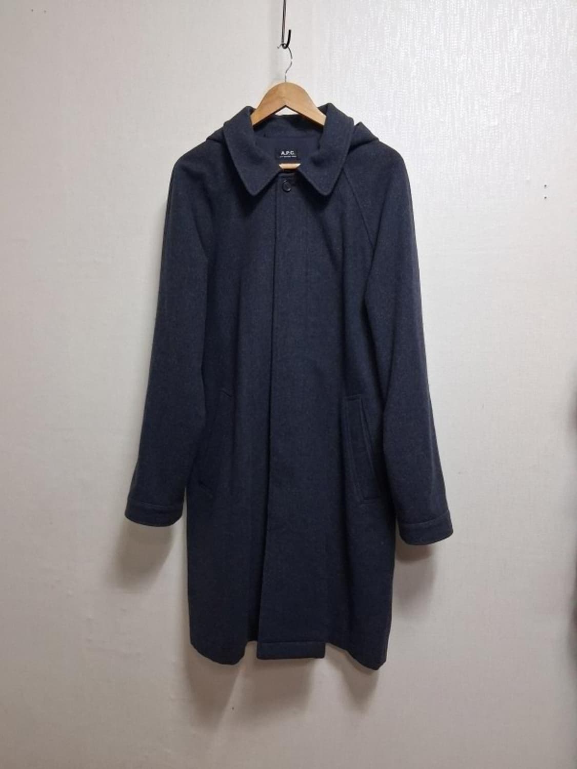 A.P.C 아페쎄 남성 울 코트 105 XL 상품이미지1