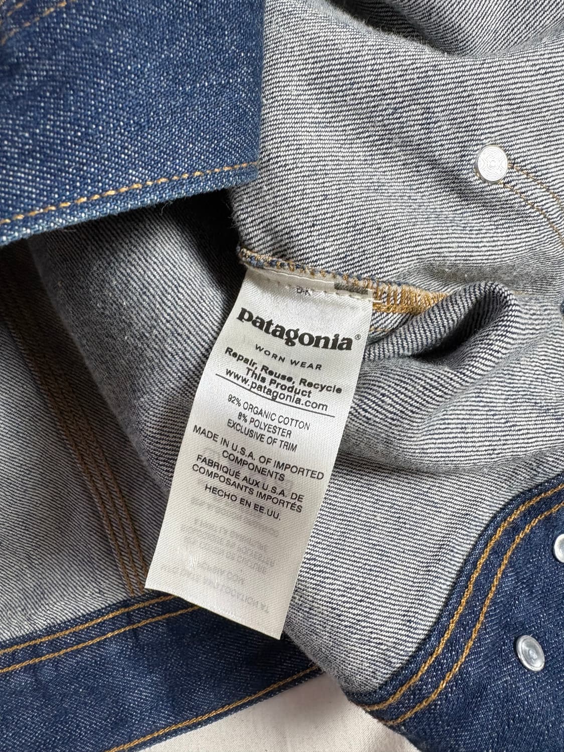 Patagonia Steel Forge 데님자켓 M 상품이미지5