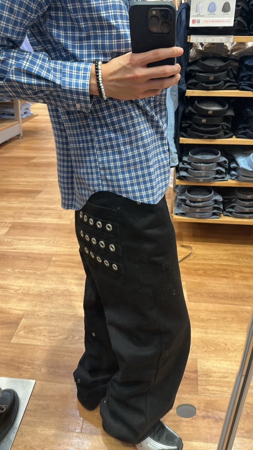 B.access Eyelet button jeans 상품이미지1