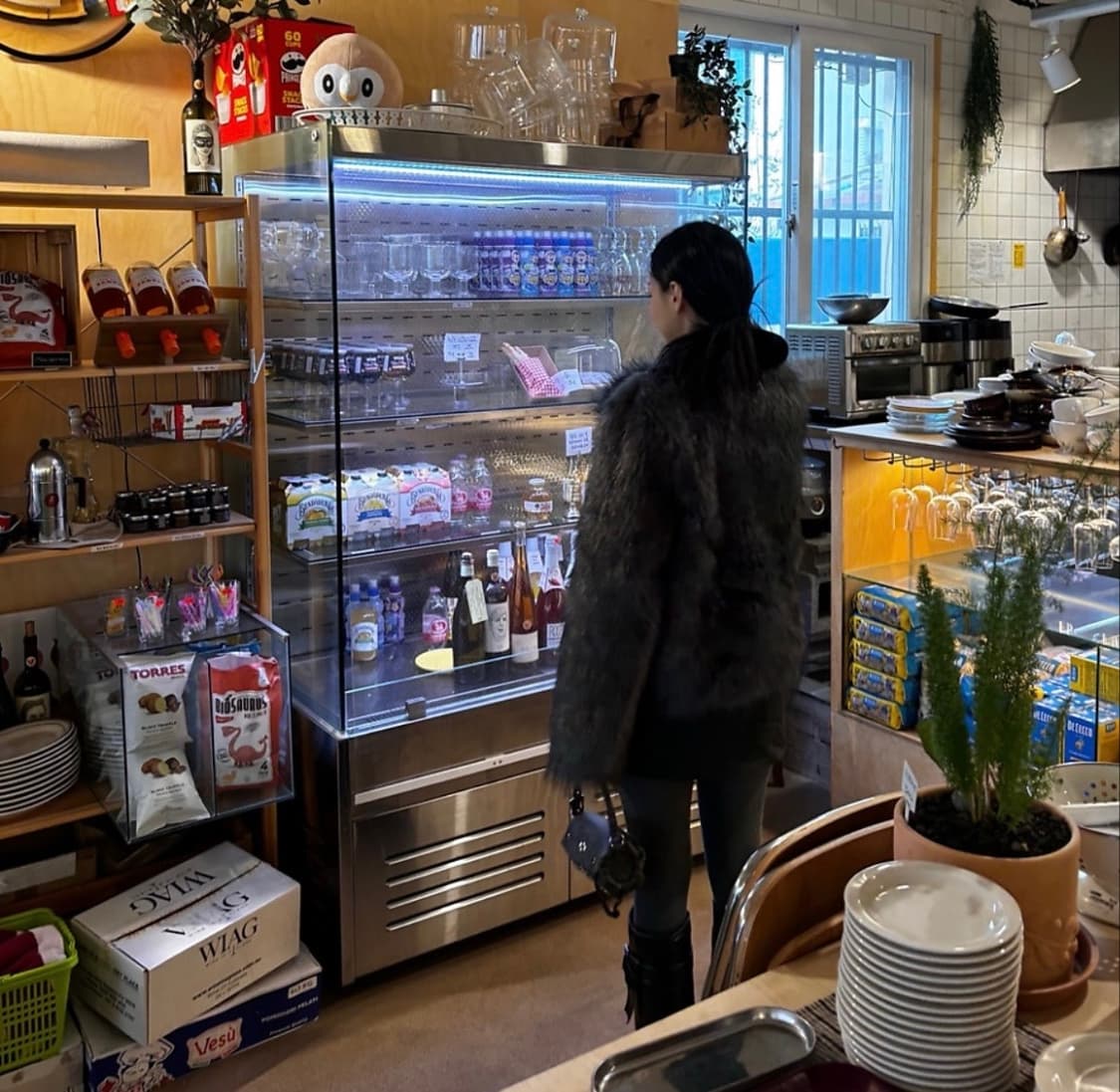 스튜디오테이블퍼자켓 카키그레이 상품이미지3