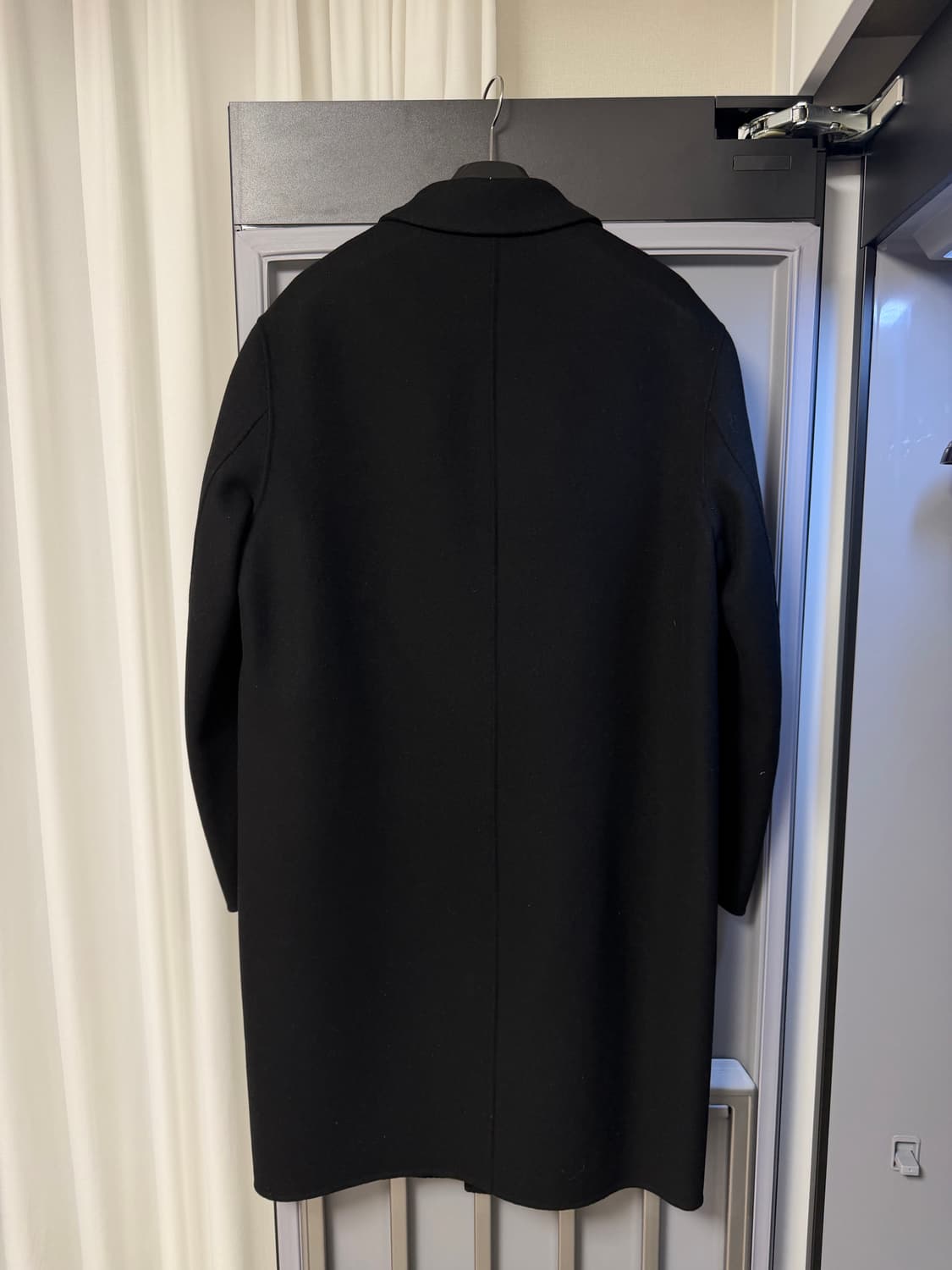 솔리드옴므 블랙 캐시미어 코트 (정로스) 100 상품이미지2