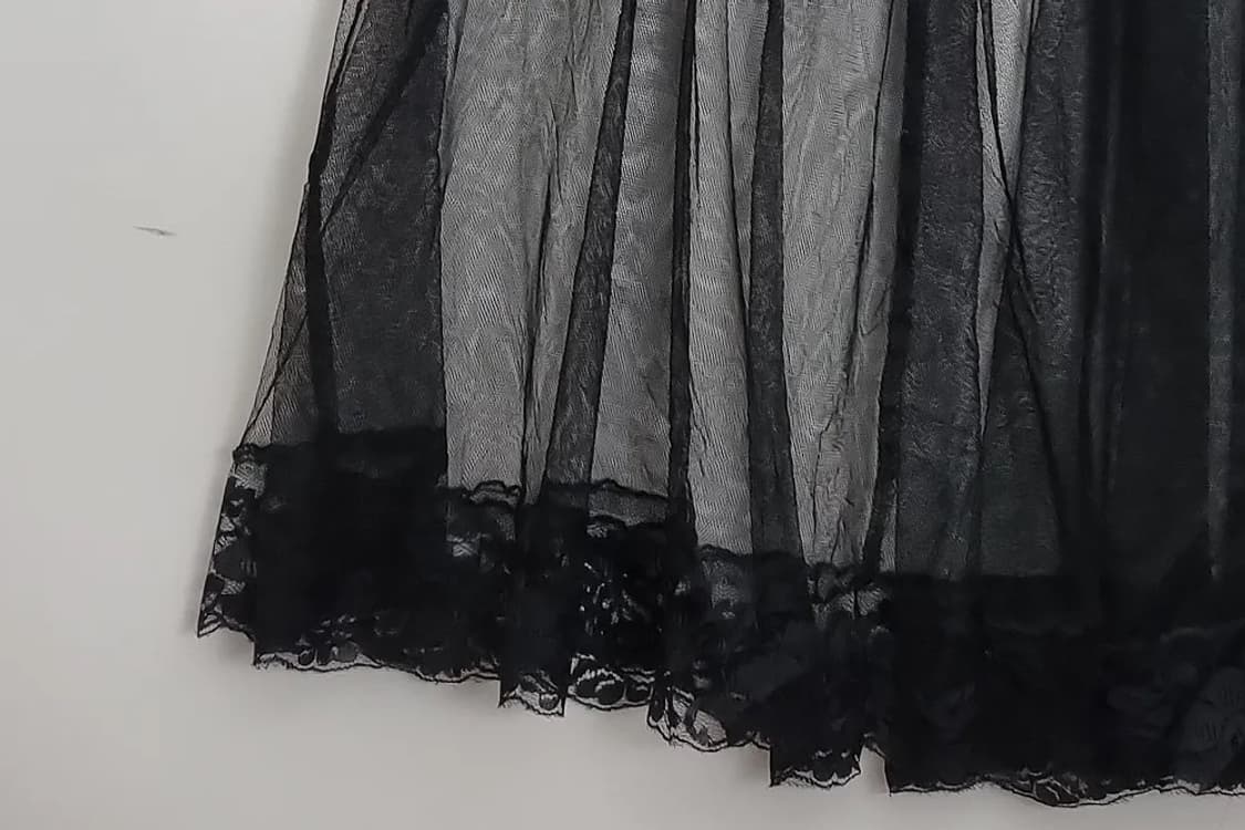 JPN 체크 레이어드 스커트  상품이미지5