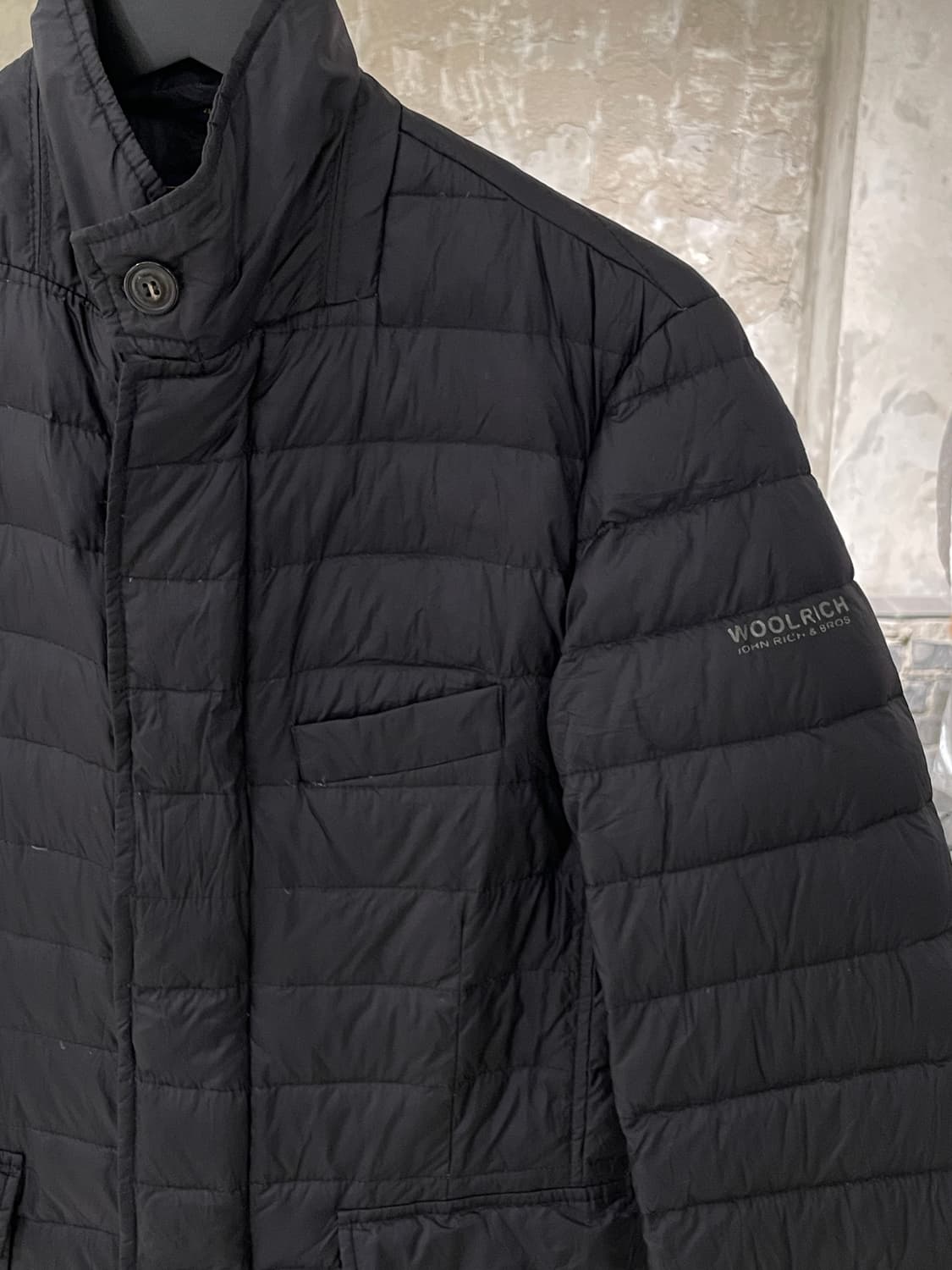 울리치 블랙 빌로우 포켓 경량 패디드 자켓 상품이미지3