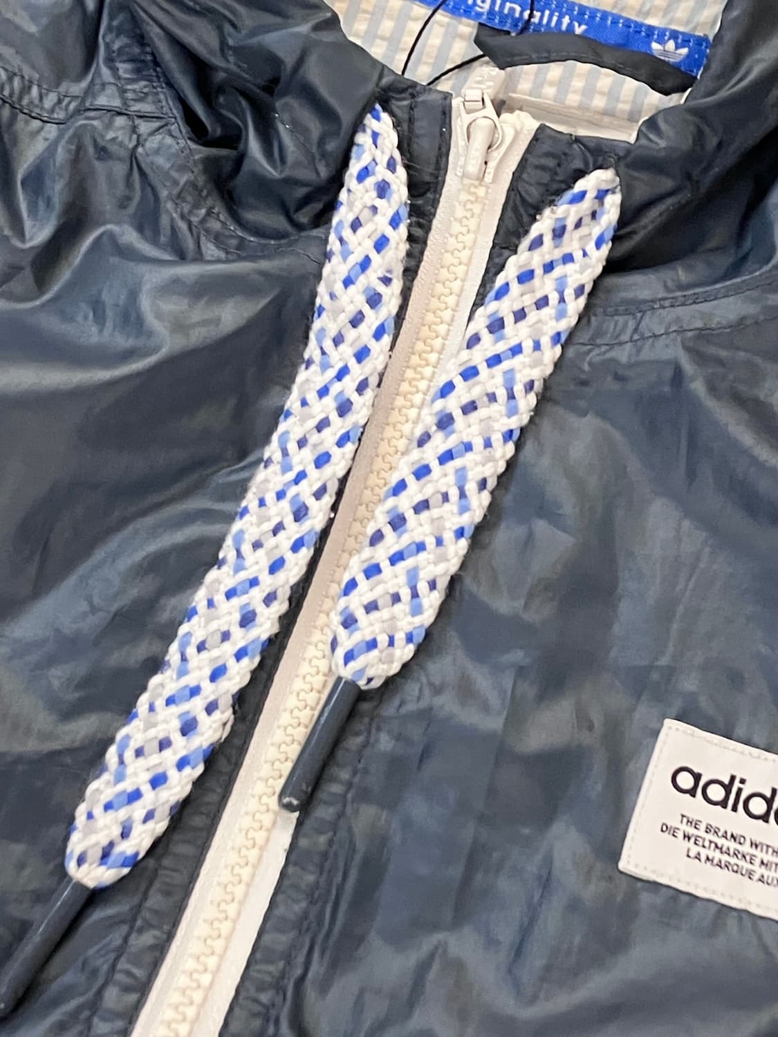 아디다스 바람막이 점퍼 딥그린 90 #csz3092 상품이미지8