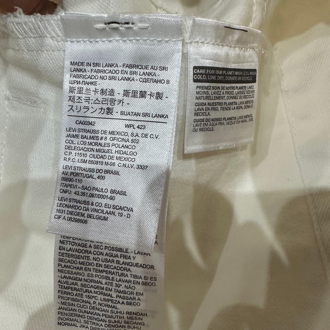 리바이스 트러커 자켓 여성S 상품이미지4