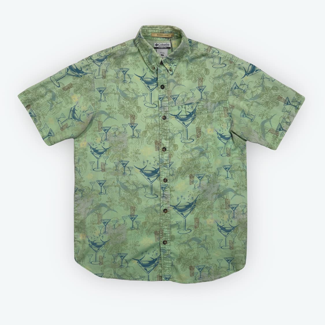 [M] Columbia RIVER LODGE half-shirt 상품이미지1