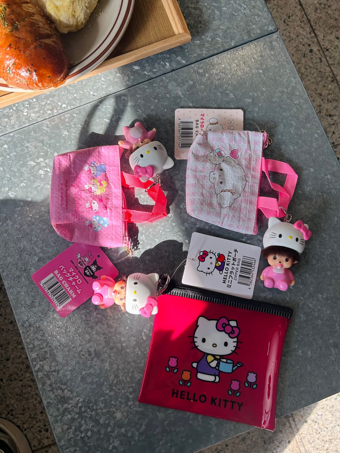 키티 헬멧 + 몬치치 베이비(❣️ 서있는몬치치+핑크산리오정품지퍼파우치세트 상품이미지7