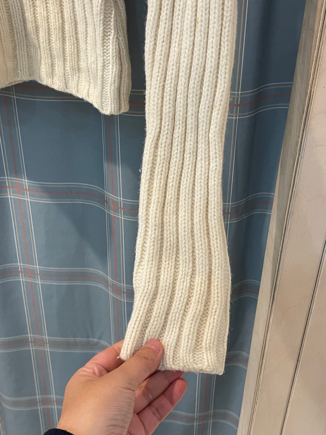 질스튜어트 하프집업 후드니트 상품이미지5