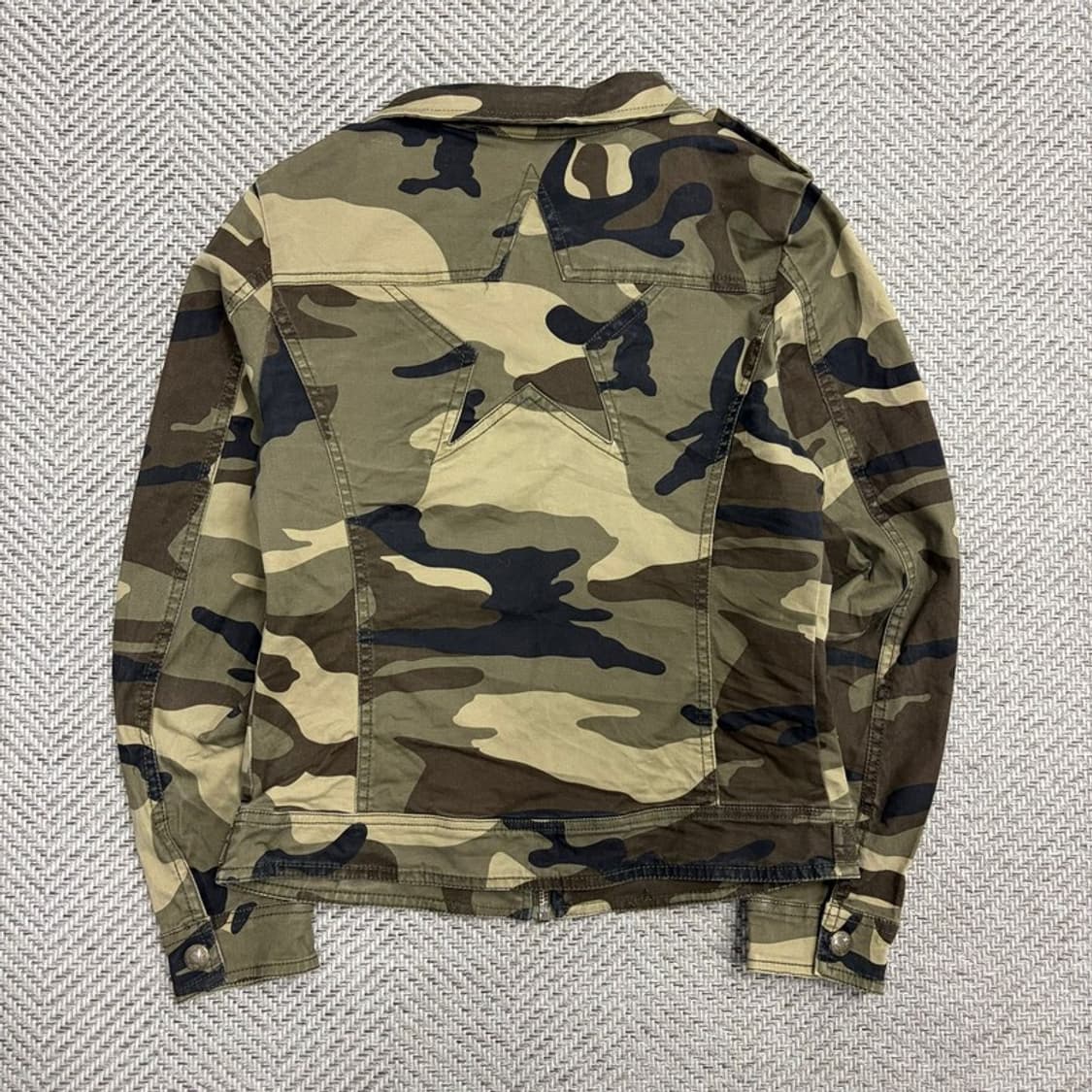 y2k 밀리터리 집업 자켓 v1843 상품이미지2