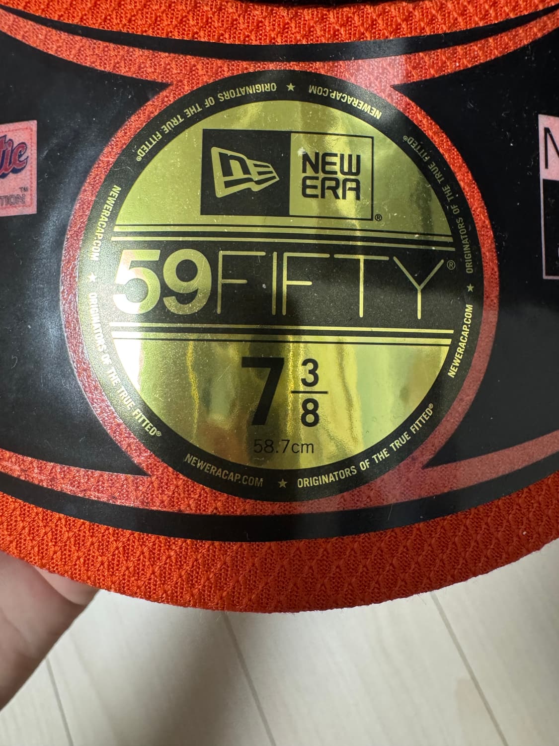 뉴에라 스냅백 샌프란시스코 59FIFTY 7 3/8 58.7cm 사이즈  상품이미지3