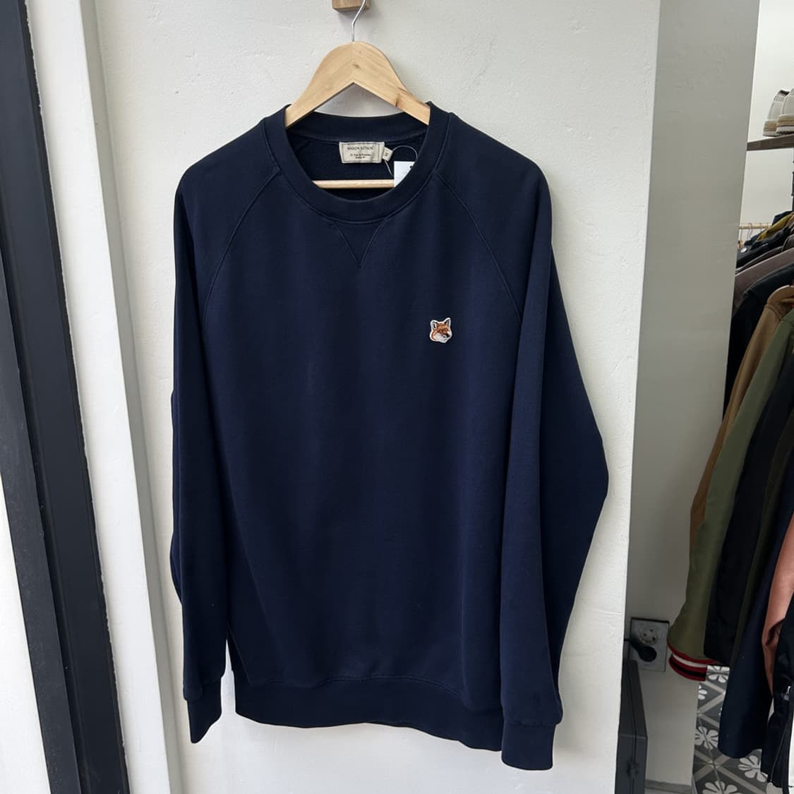 16285 - 메종키츠네 폭스헤드 맨투맨 상품이미지2