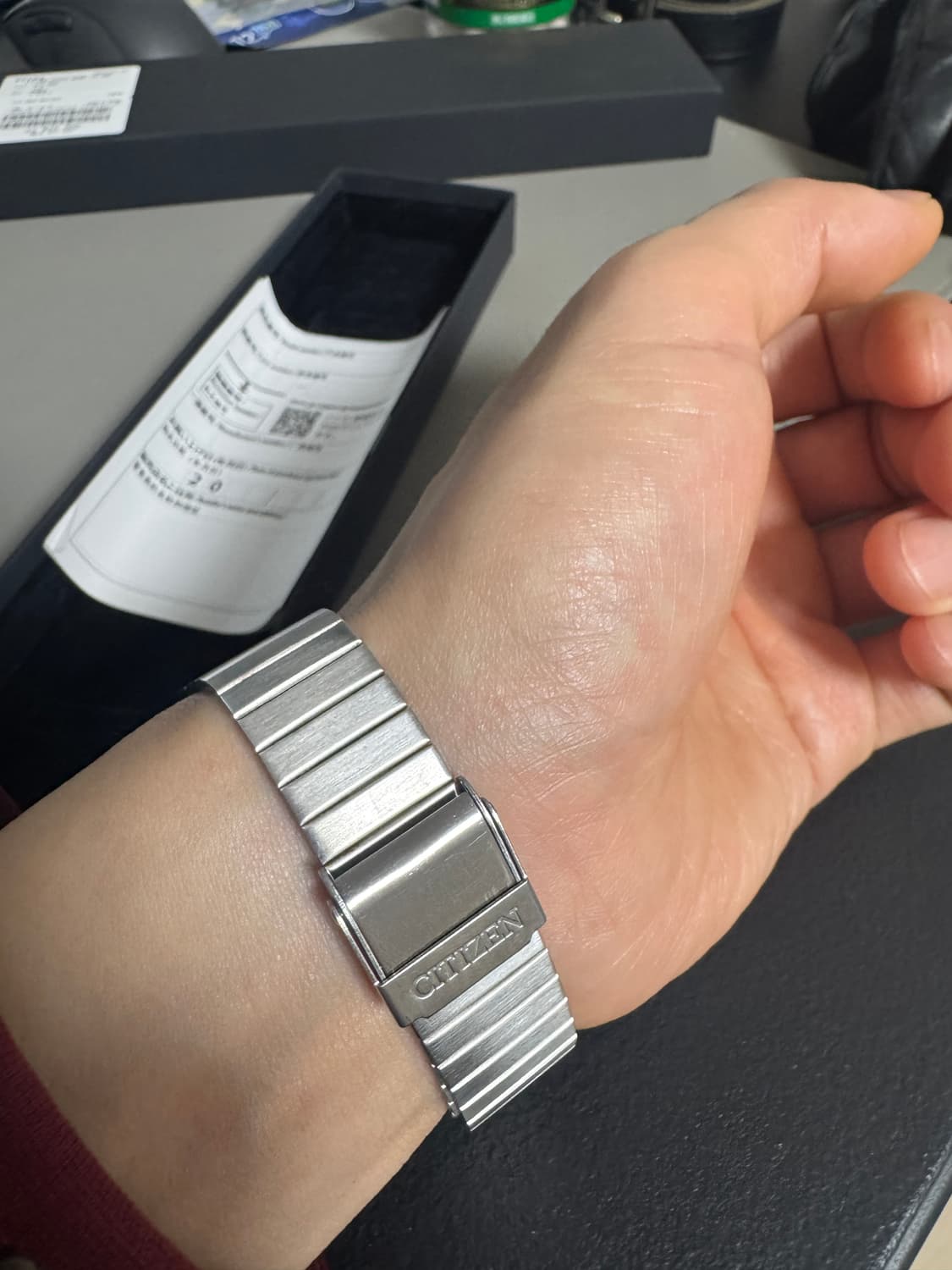 시티즌 아나디지템프 빔즈 스켈레톤 상품이미지4