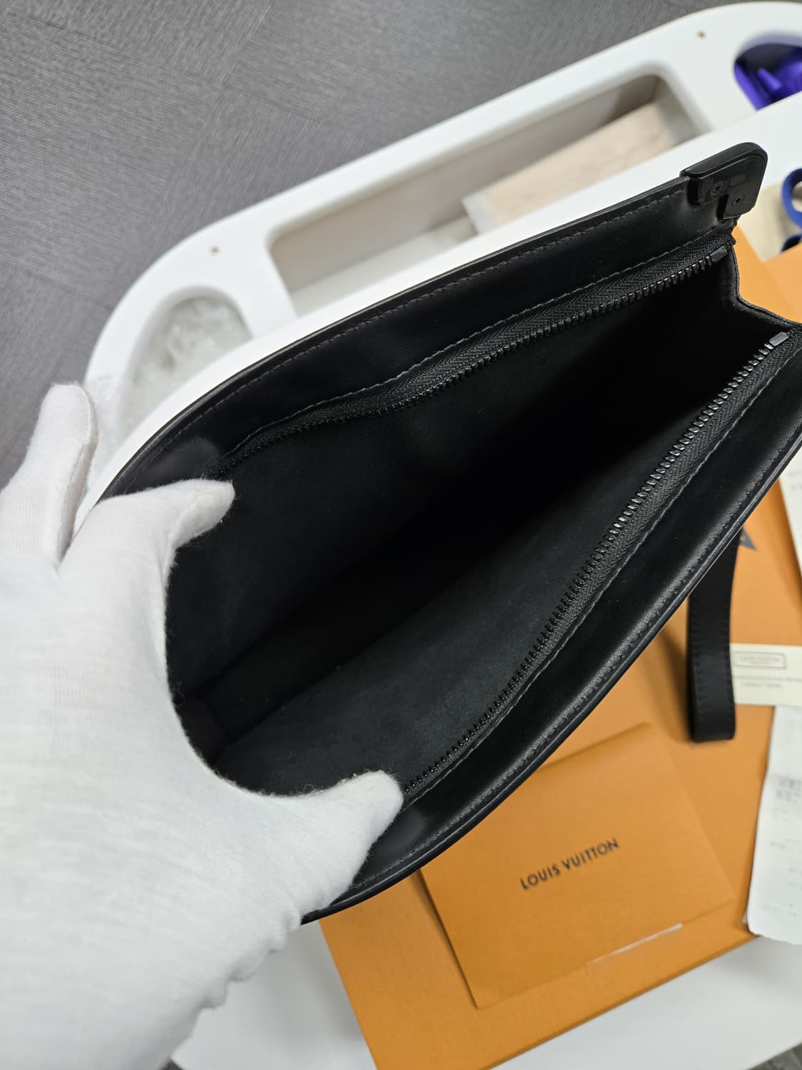 [A급컨디션]루이비통 이클립스 트렁크 클러치백 상품이미지6