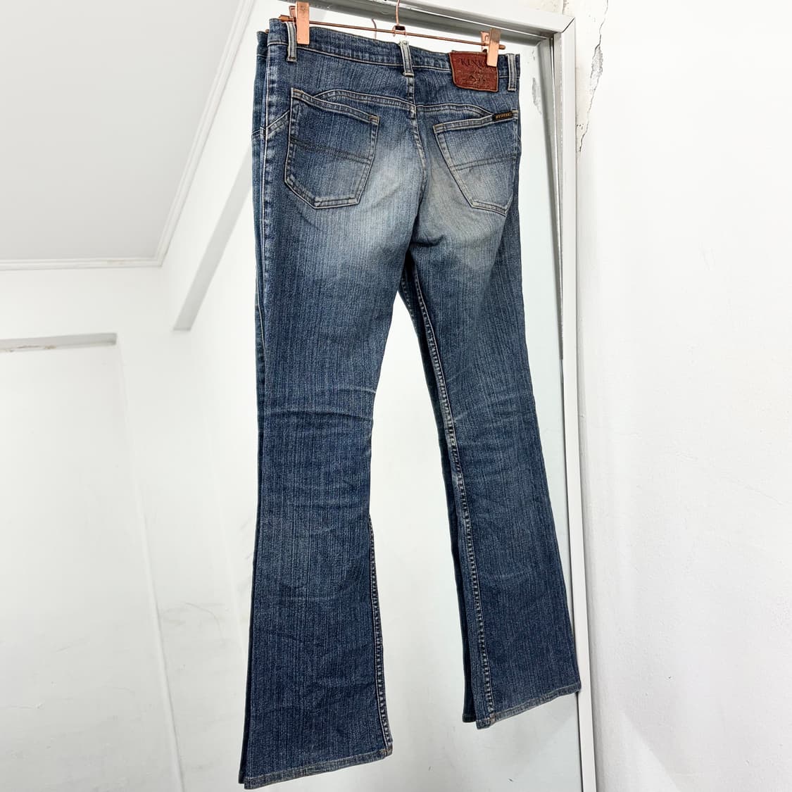 히스테릭 글래머 킨키 부츠컷 데님 팬츠 상품이미지2